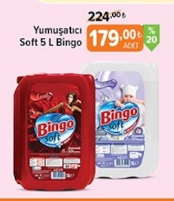 Yumuşatici Soft 5L Bingo