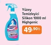 Yüzey Temizleyici Silikon 1000Ml Highgenic