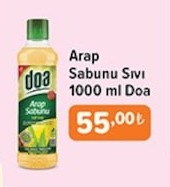 Arap Sabunu Sıvı 1000Ml Doa