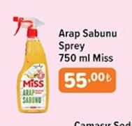 Arap Sabunu Sprey 750 Ml Miss