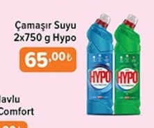 Çamaşır Suyu 2X750 G Hypo