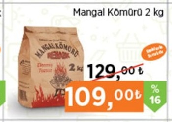 Mangal Kömürü 2 Kg