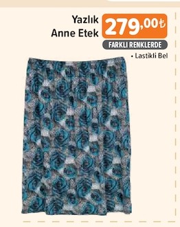 Yazlik Anne Etek