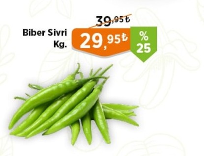 Biber Sivri Kg.