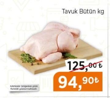 Tavuk Bütün Kg
