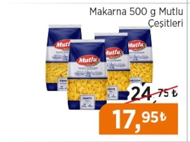 Makarna 500 G Çeşitleri