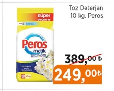 Toz Deterjan 10Kg Peros