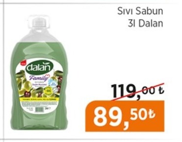 Dalan Sıvı Sabun 3Lt