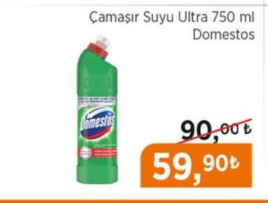 Çamaşır Suyu Ultra 750 Ml Domestos