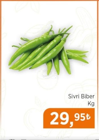 Sivri Biber Kg