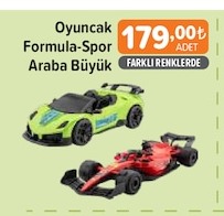 Oyuncak Formula-Spor Araba Büyük