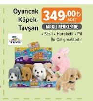 Oyuncak Köpek-Tavşan