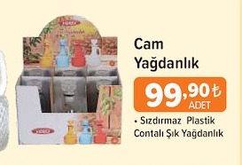 Cam Yağdanlık 1 Adet