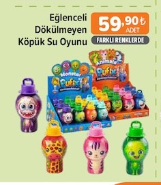Eğlenceli Dökülmeyen Köpük Su Oyunu