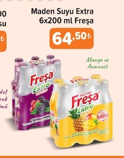 Maden Suyu Extra 6X200 Ml Freşa