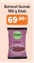 Edalı Baharat Sumak 100 G