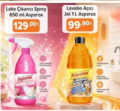 Leke Çıkarıcı Sprey 650 Ml Asperox