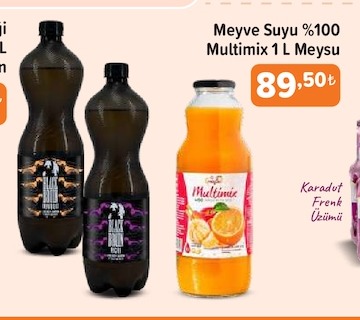 Meyve Suyu %100 Multimix 1 L Mey Su