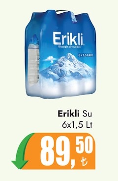 Erikli Su 6X1.5 Lt