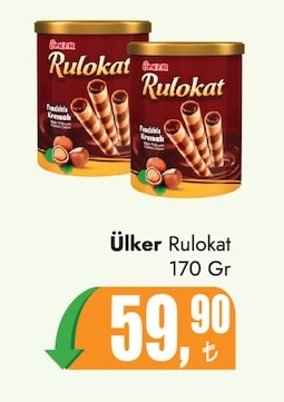 Ülker Rulokat 170 Gr