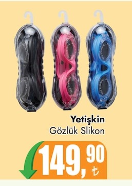 Yetişkin Gözlük Silikon