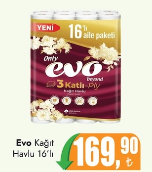 Evo Kağıt Havlu 16'Lı