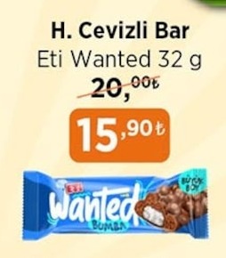 Eti Wanted H. Cevizli Bar 32 G