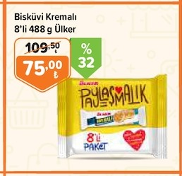 Ülker Bisküvi Kremalı 488G