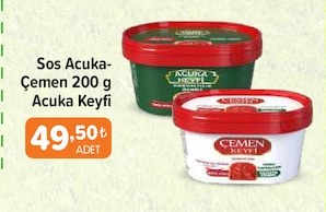 Sos Acuka-Çemen 200 G Acuka Keyfi