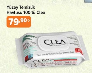 Yüzey Temizlik Havlusu 100'Lü Clea