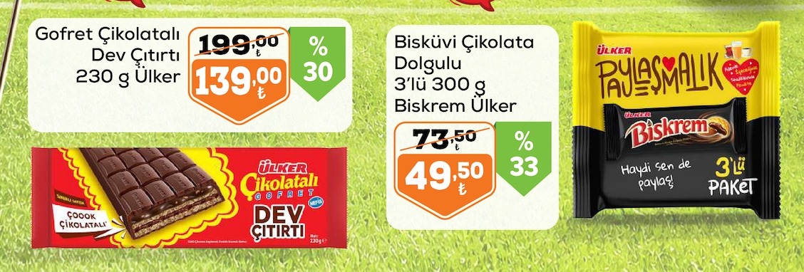Ülker Gofret Çikolatalı Dev Çıtırtı 230G