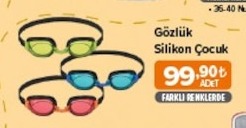 Gözlük Silikon Çocuk