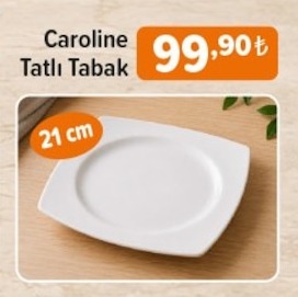 Caroline Tatlı Tabak