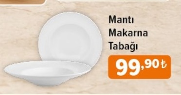 Manti Makarna Tabağı