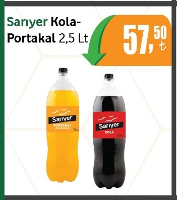 Sariyer Kola-Portakal 2,5 Lt