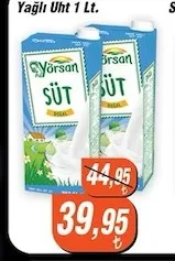 Yörsan Yağlı Uht 1 Lt