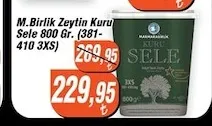 M.Birlik Zeytin Kuru Sele 800 Gr