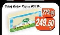 Sütaş Kaşar Peynir 600 Gr.