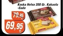 Koska Helva 200 Gr. Kakaolu -Sade