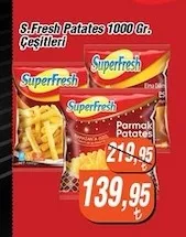 S.Fresh Patates 1000 Gr.