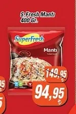 S.Fresh Mantı 400 Gr.