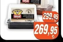 Ünal Tam Yağlı Olgunlaştırılmış Beyaz Peynir 500Ge