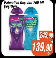 Palmolive Duş Jeli 750 Ml Çeşitleri