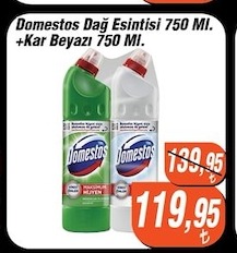 Domestos Dağ Esintisi 750 Ml + Kar Beyazı 750 Ml