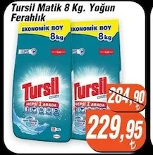 Tursil Matik 8 Kg Yoğun Ferahlık