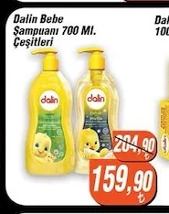 Dalin Bebe Şampuanı 700 Ml Çeşitleri