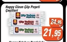 Happy Clean Çöp Poşeti Çeşitleri