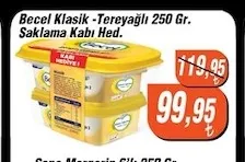 Becel Klasik Tereyağlı 250 Gr. Saklama Kabı Hed