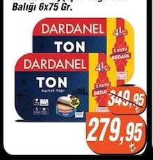 Dardanel Ton Balığı 6X75 Gr.