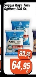 Saygın Kaya Tuzu Öğütme 500 Gr.